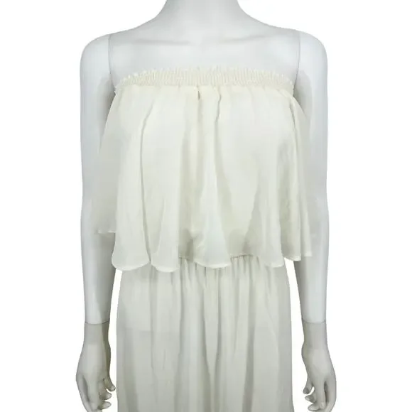 Show Me Your Mumu Hacienda Maxi Dress White NWT Womens Small - Picture 4 of 9